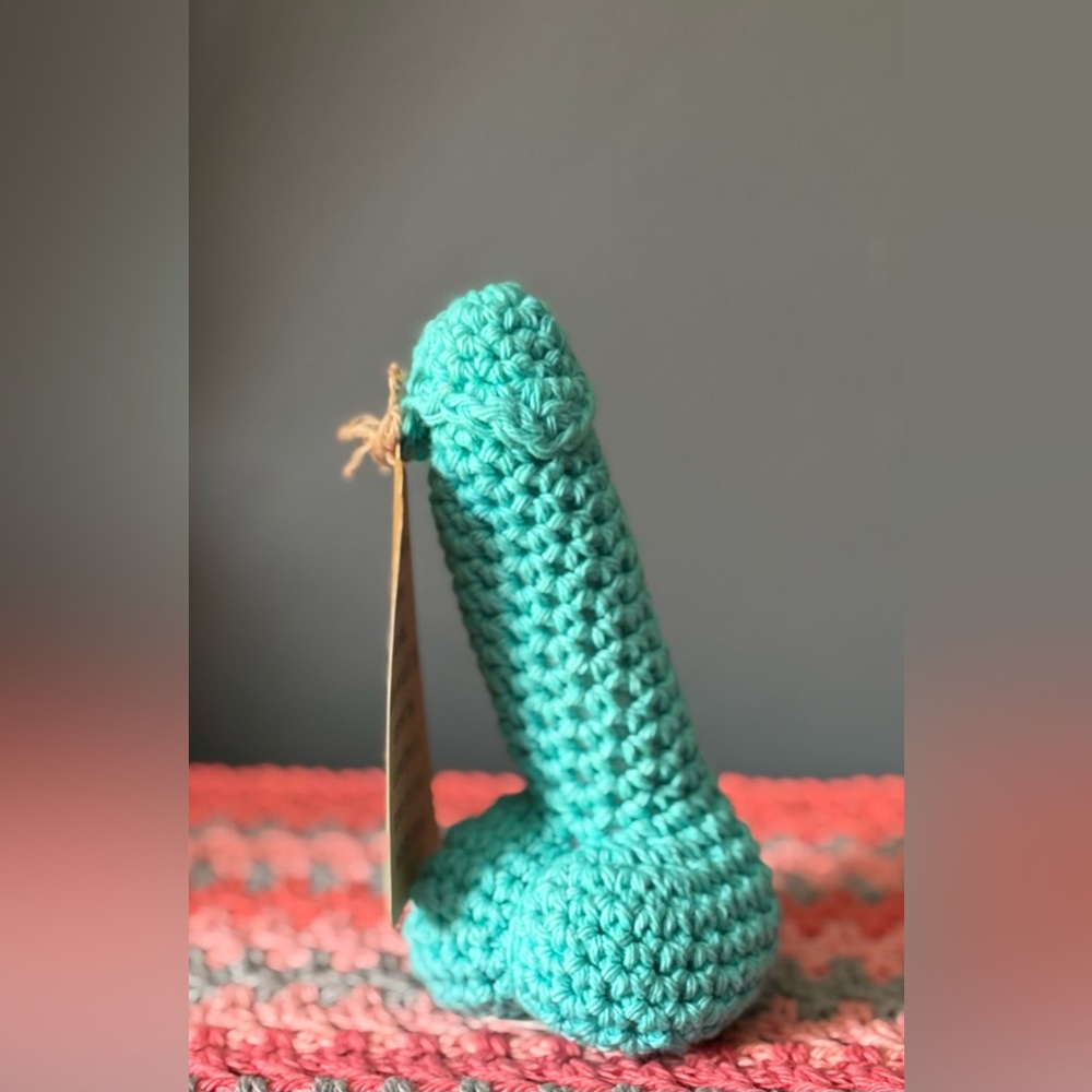 Handmade Crochet Emotional Support Peen